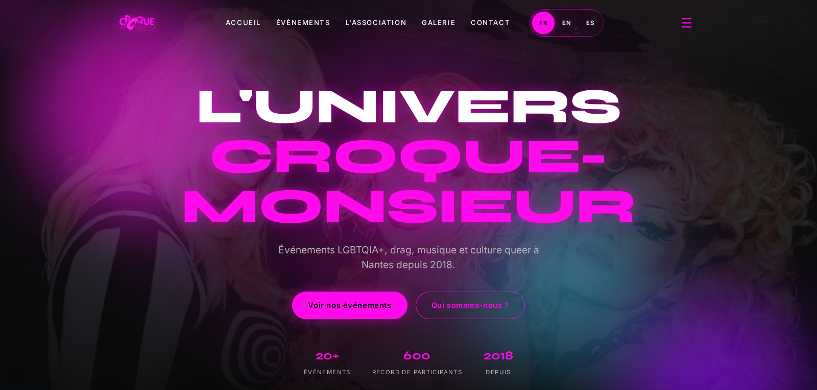 Croque-Monsieur — website built by HelpMe Digital